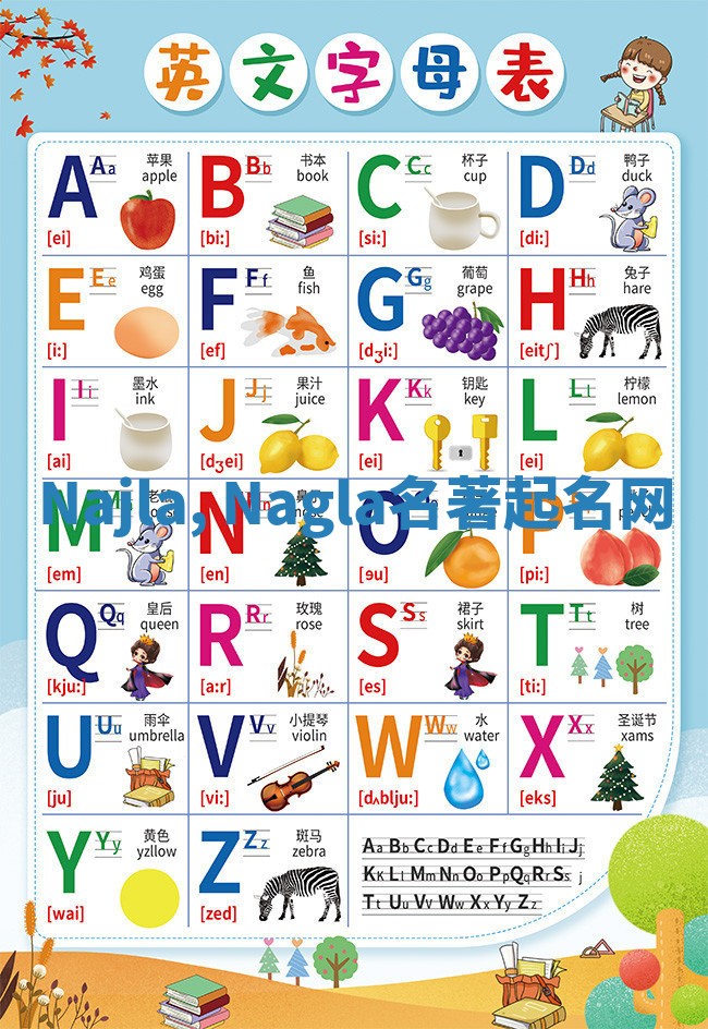 Najla, Nagla名著起名网 Najla, Nagla名著起名网